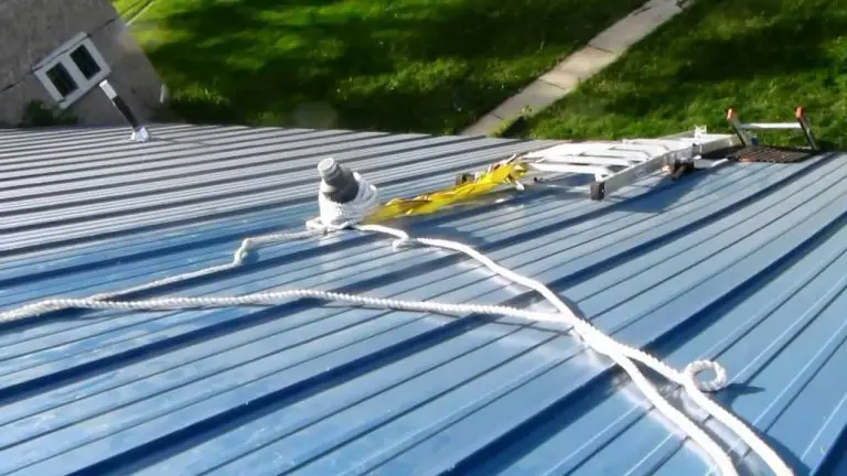 METAL ROOF CLEARING