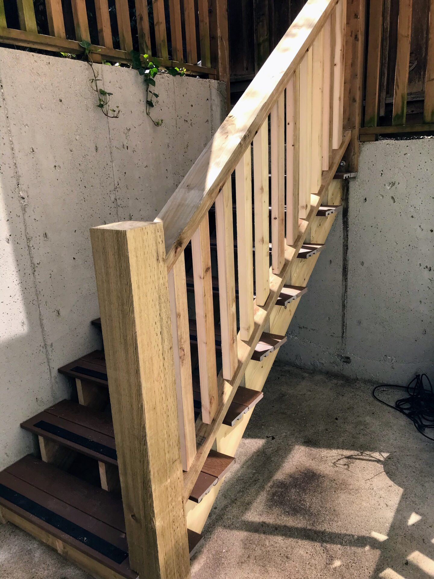 Wooden Composite stairs