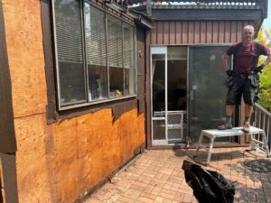 exterior wall repair dennis