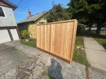 fence panels ready