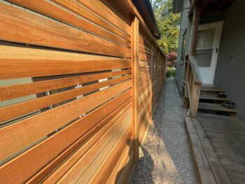 new fence